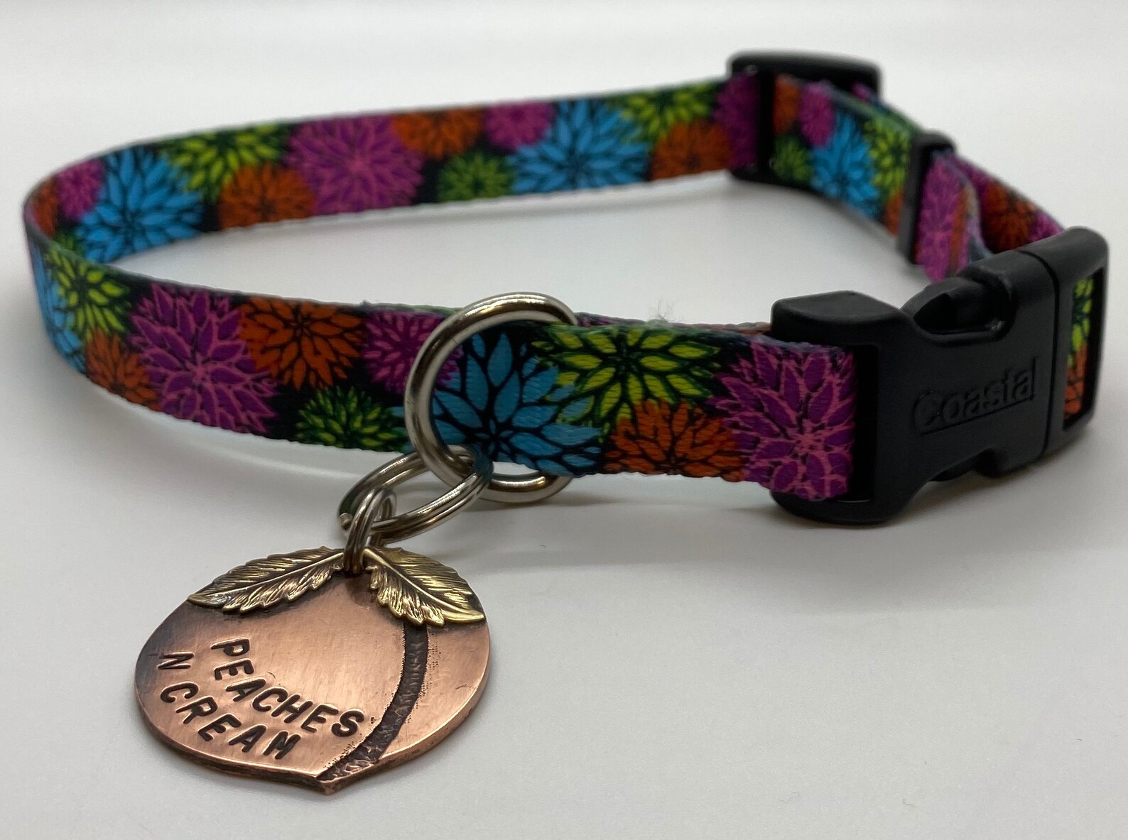 Large Dog Peach Tag Miniature Food Food Jewelry Etsy