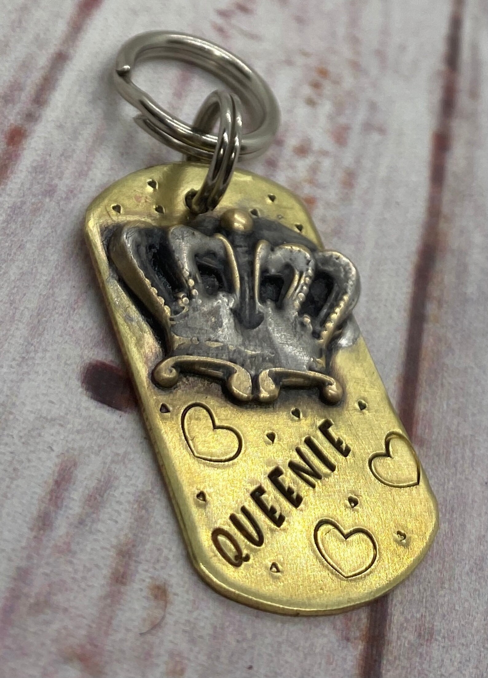 Crown Dog Tag Custom Dog Tags Personalized Dog Tag Queen Etsy