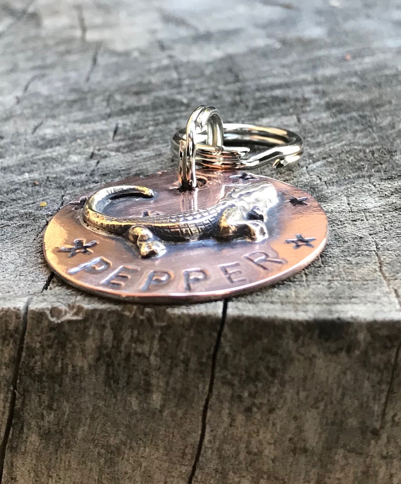 Alligator Custom Dog ID Tag ID Tag Gator Dog Tag Etsy