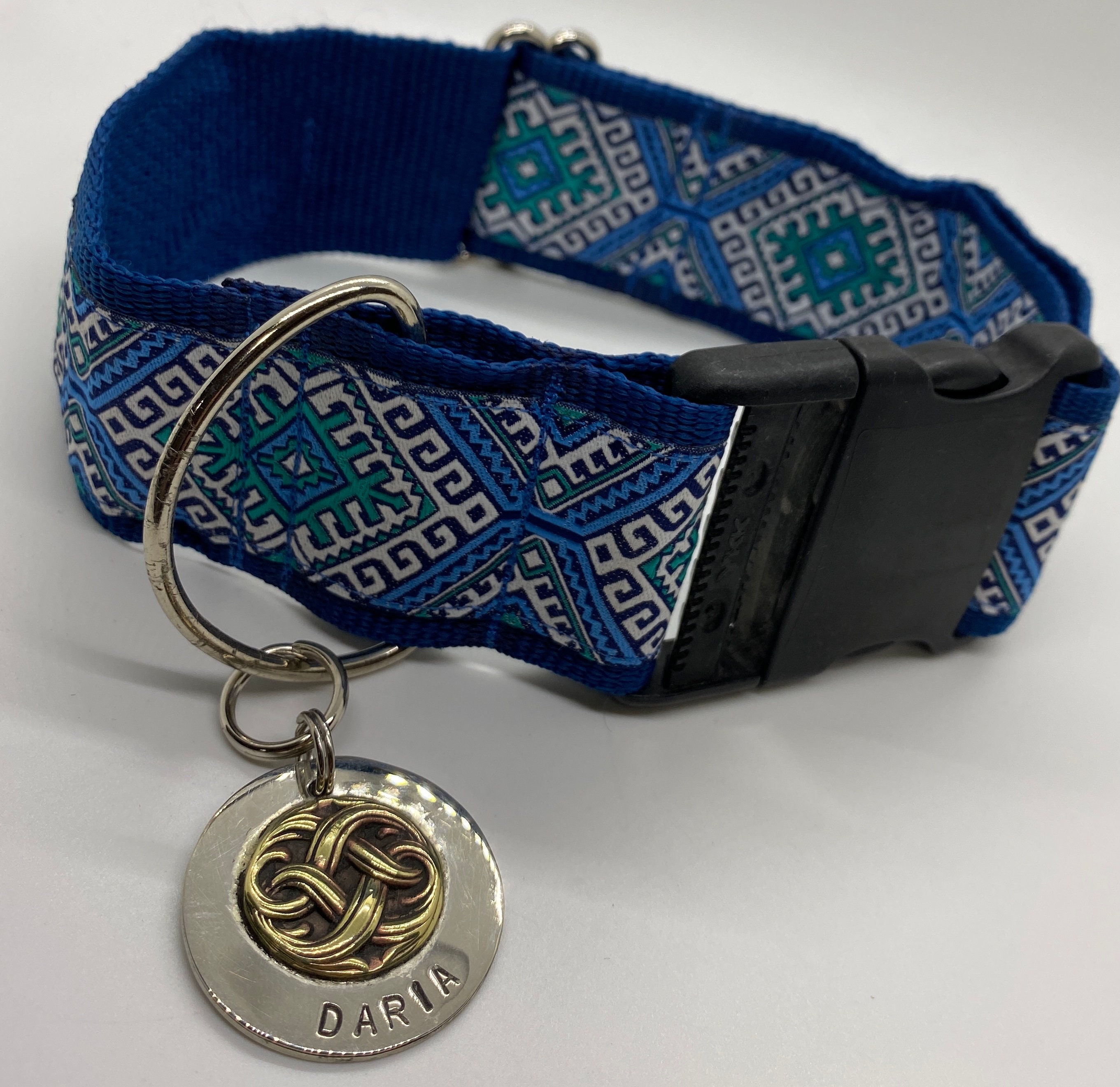 Celtic Knot Dog Tag Irish Dog Tags for Dogs Whimsical Pet Id Etsy