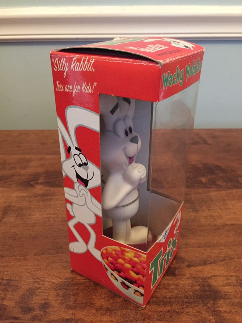 Trix Wacky Wobbler General Mills Funko Silly Rabbit figure | Etsy
