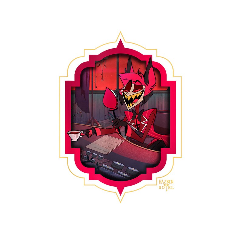 Hotel Hazbin Alastor PNG digital - Etsy México
