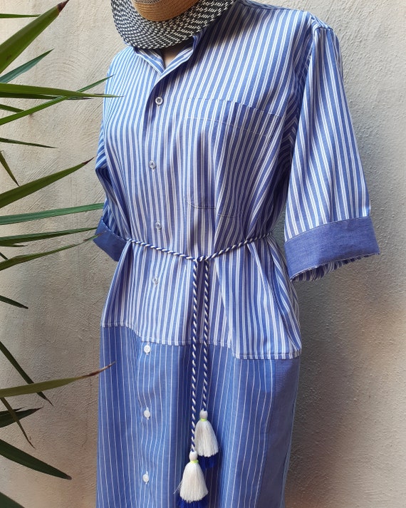 mid length shirt dress