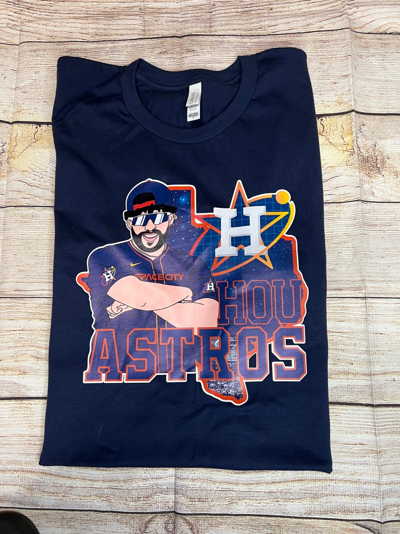 Bad Bunny Astros Etsy