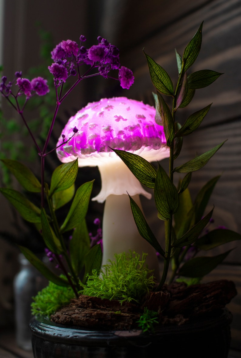 SnowMade Mushroom Lamp
