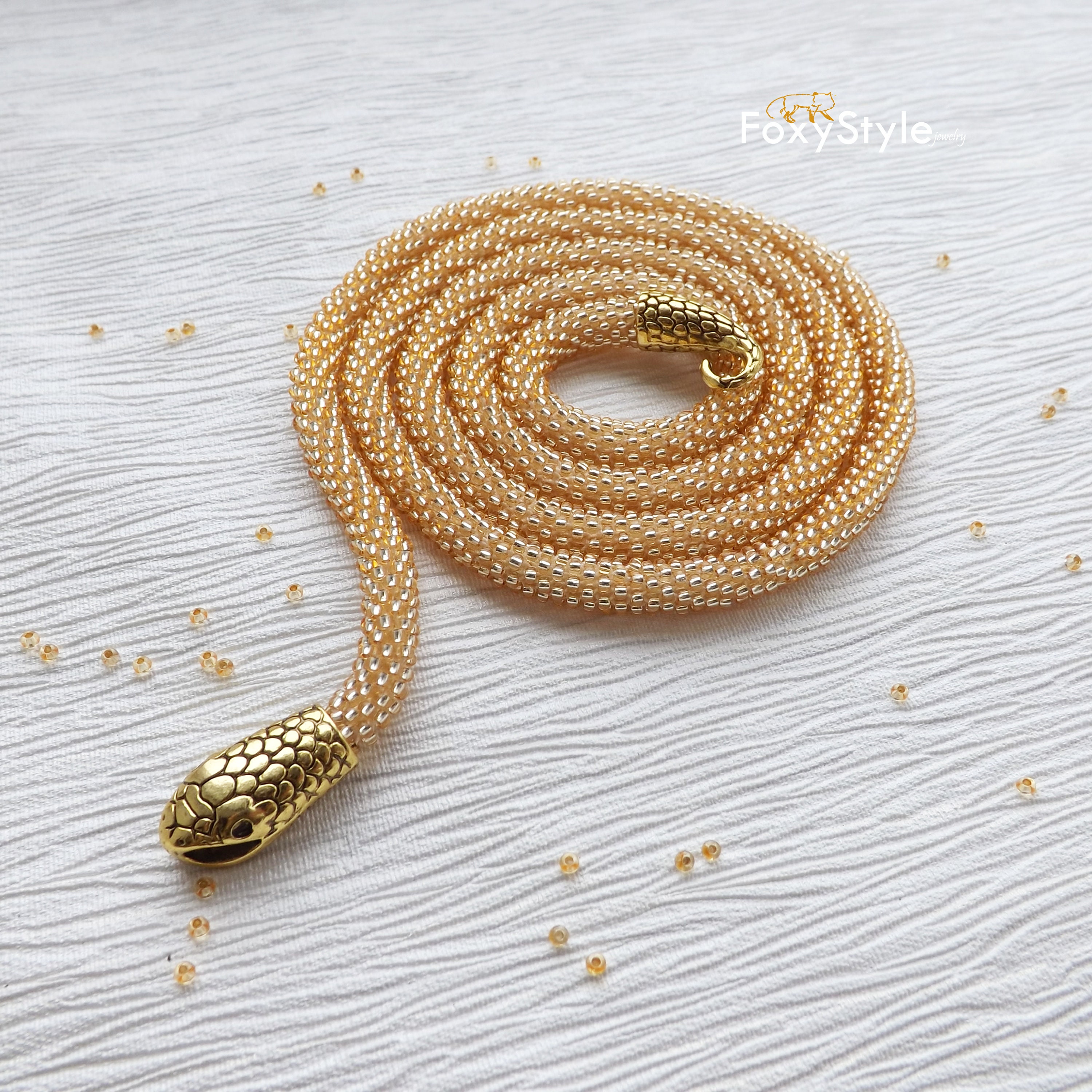 Gold Snake Necklace Animal Jewelry Tribal Necklace Choker | Etsy