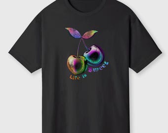 Cherry Life Is Sweet Iridescent Tee