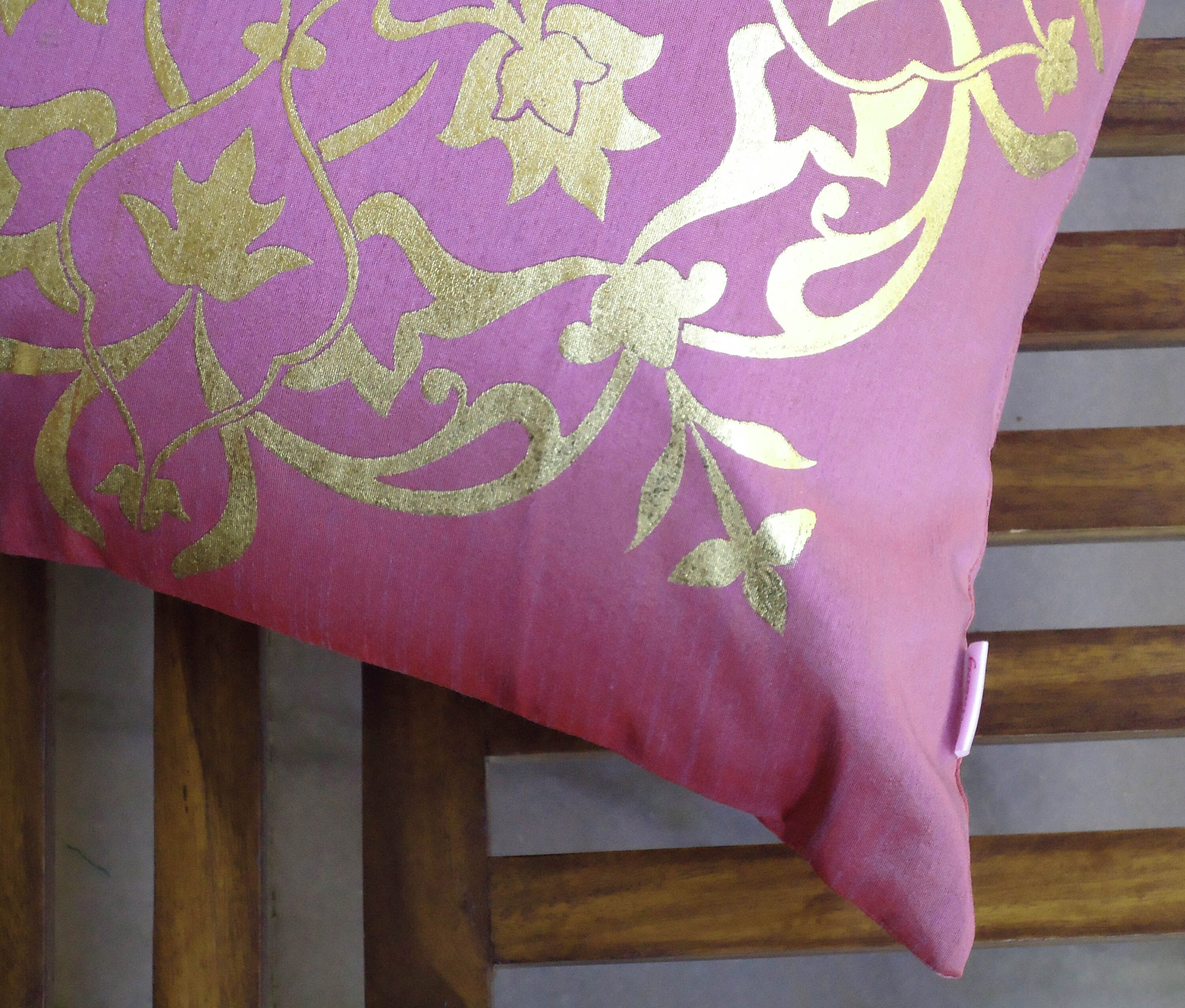 Lavender and Gold Printed Pillow Cover Throw Pillow Cover Etsy UK
