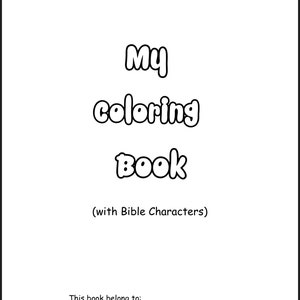 Download Set 2 Bible Story Coloring Book Jw Kids Family Worship Etsy