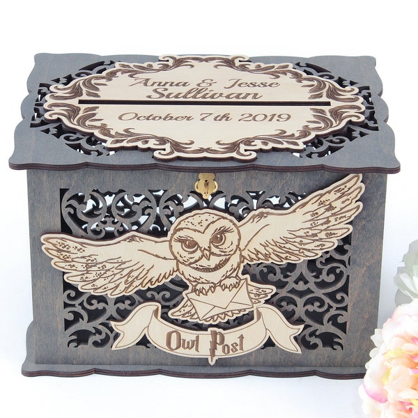 Wedding Post Box, Card Box, Money Envelopes Wedding Cards Holder Wishes Well Sweet 16