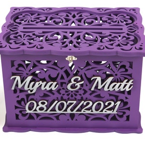 Money Box for Quinceanera, Wedding Card Box, Quince Decorations, Sweet Sixteen Party, Quinceanera Cernterpiece, Wedding or Quinceanera Gifts