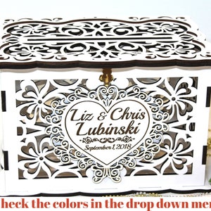 WEDDING MONEY BOX, Personalised  Wedding Card Box, Savings box, Wedding Card Holder,  Wedding Keepsake Box, Wedding Gift, Handmade Gifts