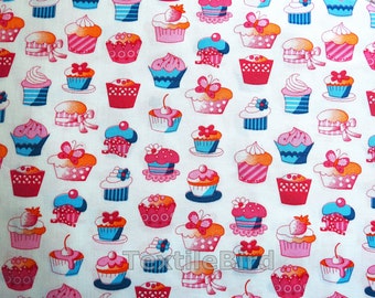 Cupcake little, pink-blue - long quarter