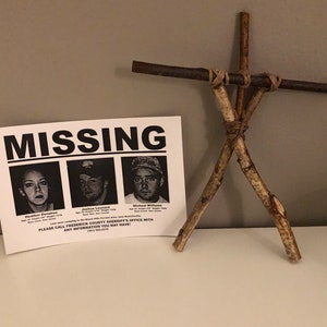 Blair Witch Project Stick Figure Prop Replica