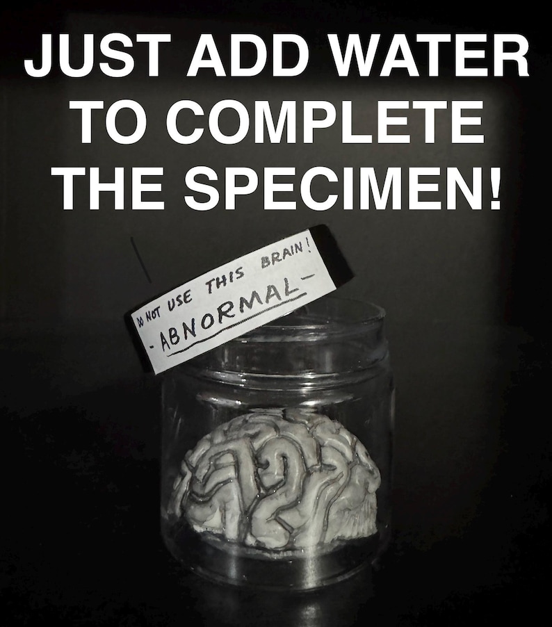 Abnormal Brain Black & White Mini Prop Replica Young Frankenstein image 3