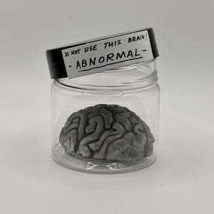 Abnormal Brain Black & White Mini Prop Replica Young Frankenstein image 1