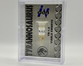 Tyrannosaurus DNA Embryo Jurassic Park Prop Replica - Etsy