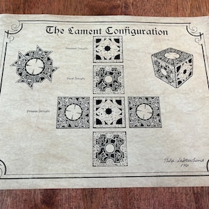 Hellraiser Lament Configuration Schematic Design Plans - Etsy