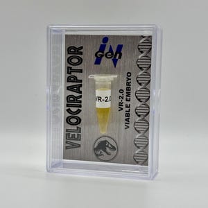 Velociraptor DNA Embryo Jurassic Park Prop Replica