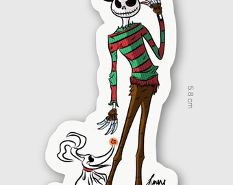 Freddy Krueger / Jack Skellington / IT the clown/ sideshow bob