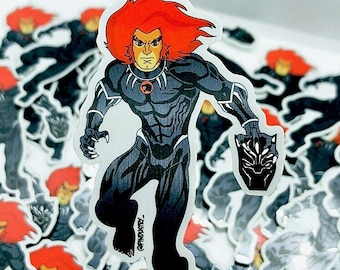 Black Panther sticker / Thundercats sticker