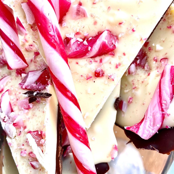 Peppermint Candy Cane Bark