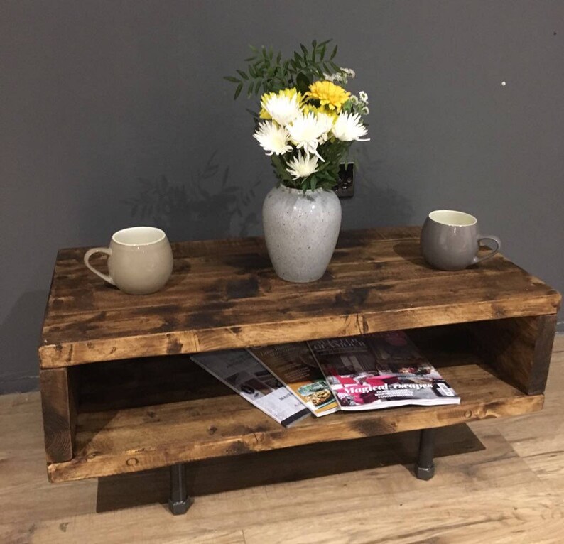 Reclaimed Wood Coffee Table Etsy UK