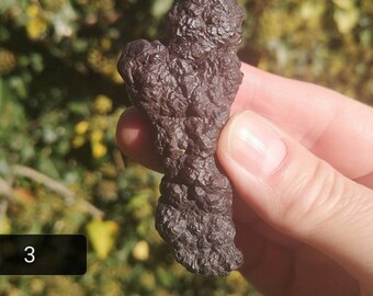 Prophecy Stone Wand 49g - Z Stone Wand - Pseudomorph Limonite, Hematite After Marcasite, Pyrite- Spiritual & Psychic Development