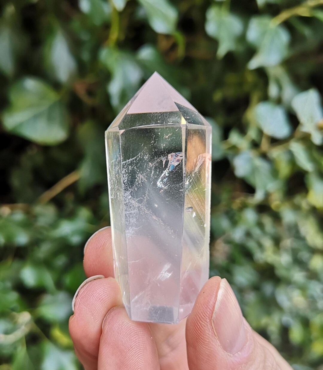 Clear Quartz Mini Generator Crystal With Phantoms 39g - Phantom Quartz ...