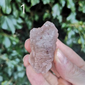 Nirvana Quartz Free Form - Natural Ice Quartz - Himalayan Quartz Points - Very High Vibration Quartz - For Enlightenment & Empowerment