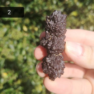 Prophecy Stone Wand - Rare Z Stone Wand - Pseudomorph Limonite, Hematite After Marcasite, Pyrite - Mediumship Stone - Natural Prophecy Wand