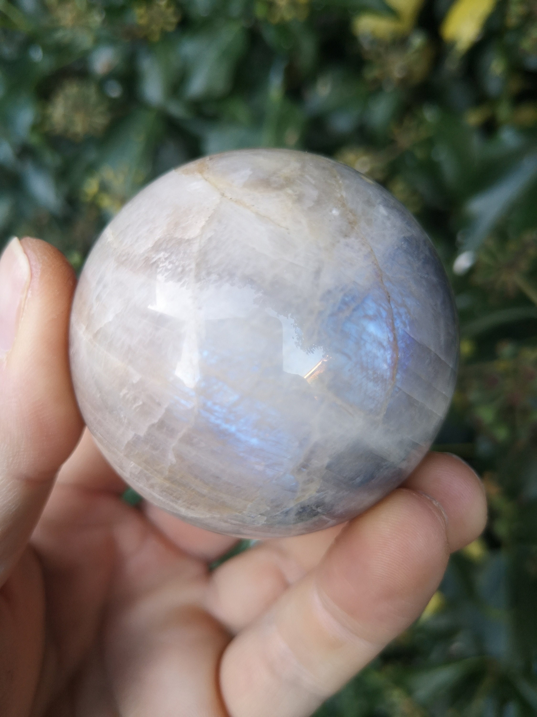Rainbow Moonstone Sunstone Sphere 60mm Large Rare Etsy