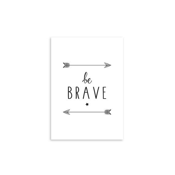 Affiche Citation Enfant A Imprimer Affiche Citation Courage Etsy
