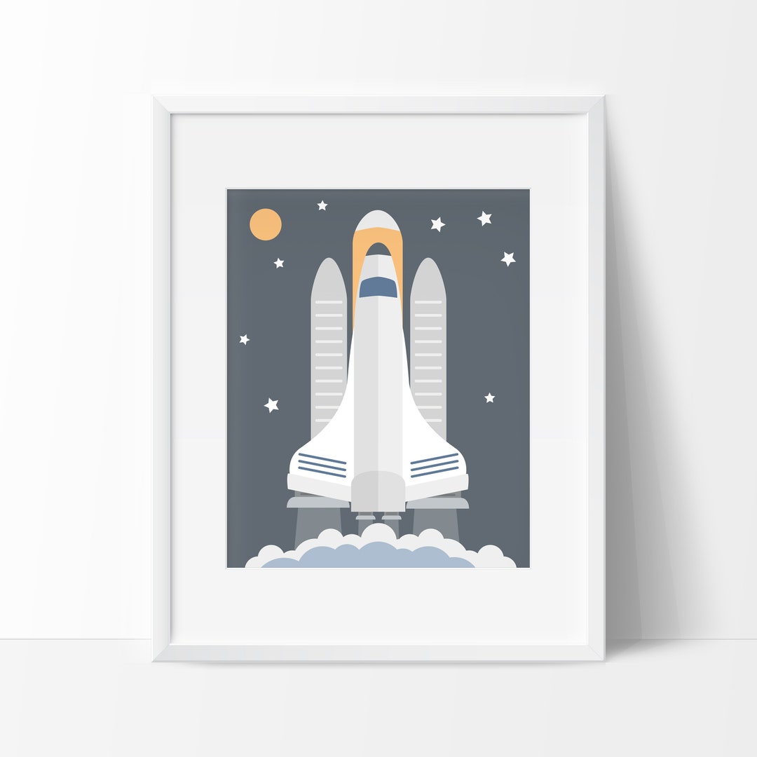Spaceship Printable Etsy Spaceship Printable Etsy