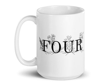 Enneagram Four Artist Designed Mug
