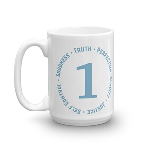 Enneagram One Mug 11 or 15oz - Enneagram Life Reflections of God series