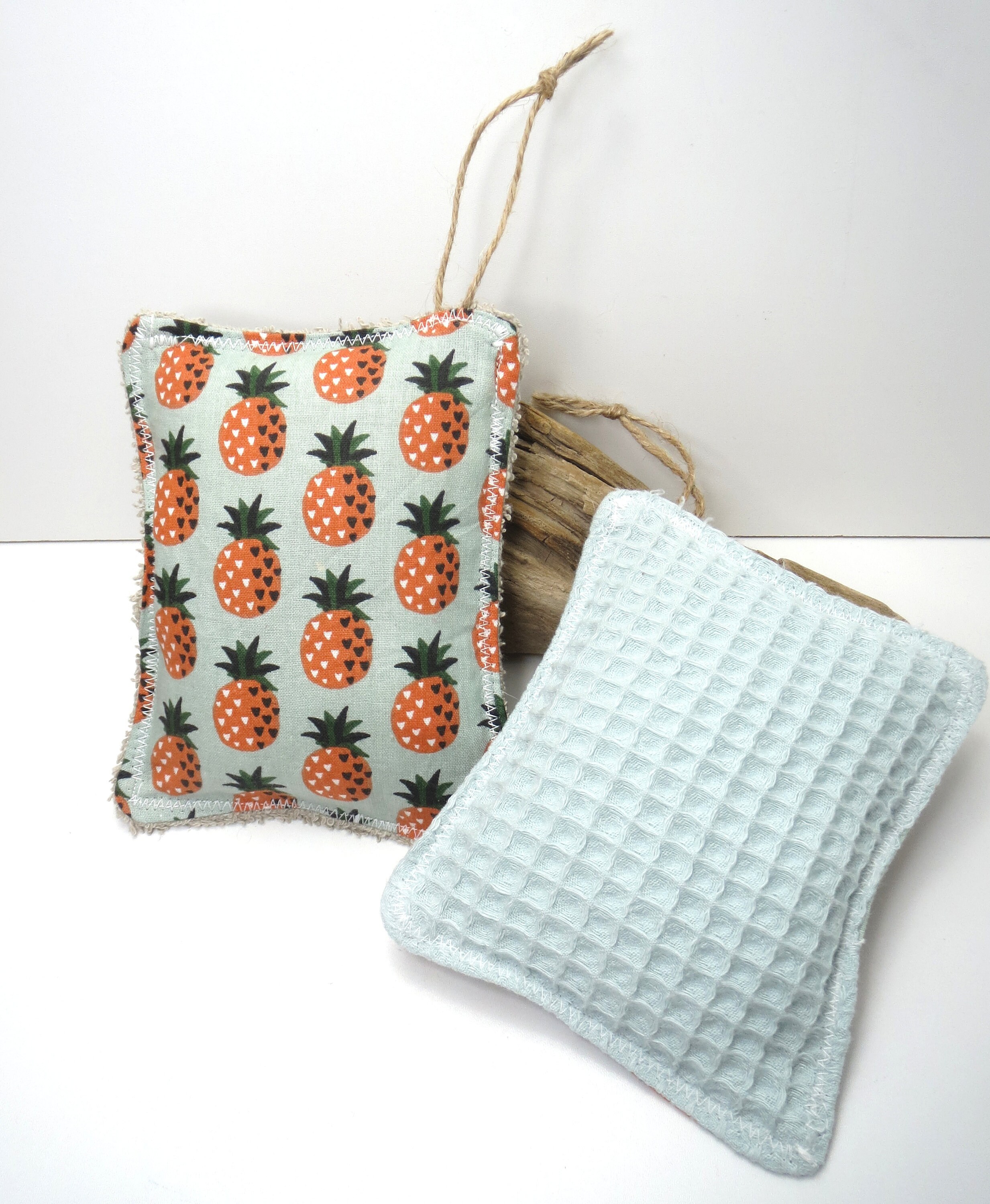 Éponge Lavable, Zéro Déchet, Lot de 2 Éponges