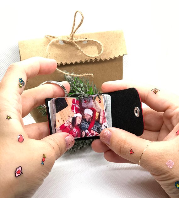 Mini Photo Album Keychain,personalized Photo Album,boyfriend