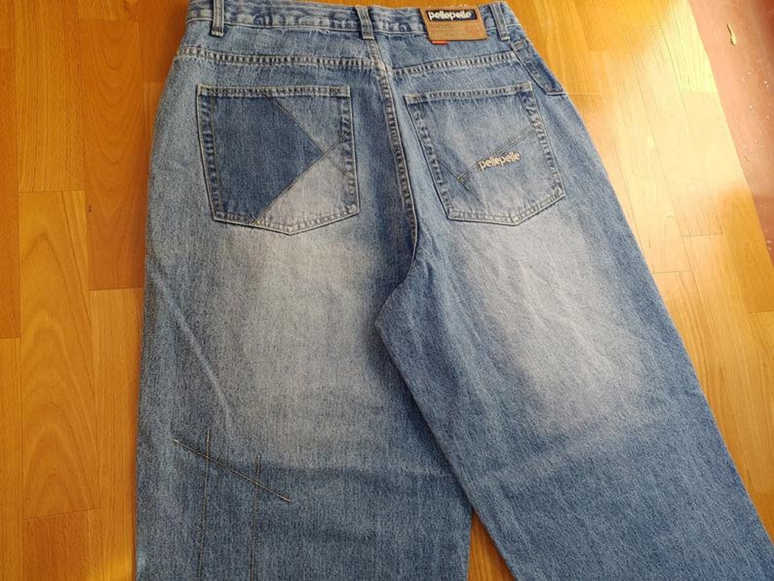 Pelle Pelle jeans old school blue baggy jeans vintage 90s | Etsy