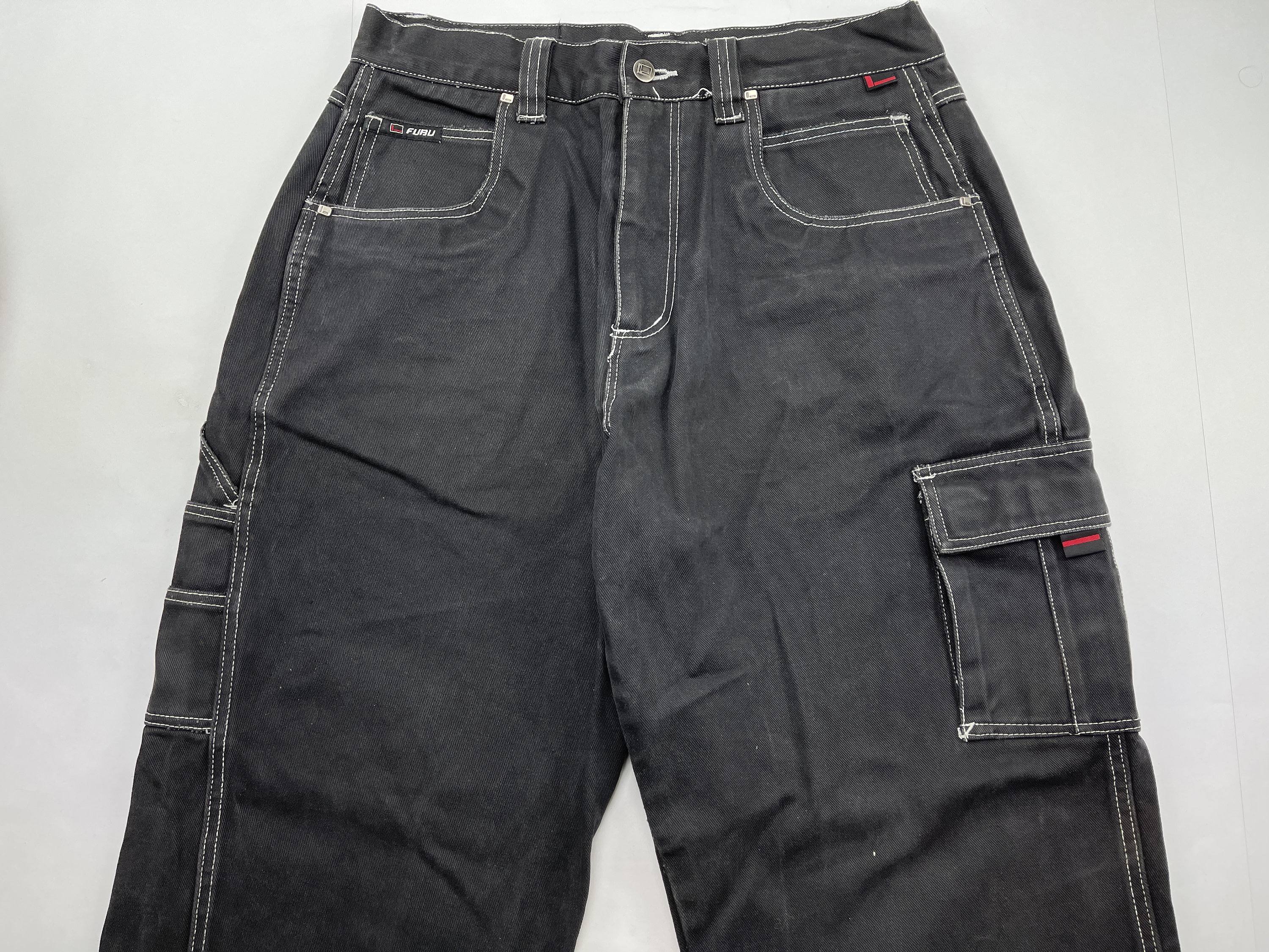 FUBU Jeans Black Vintage Baggy Jeans Carpenter Loose Fit Etsy UK