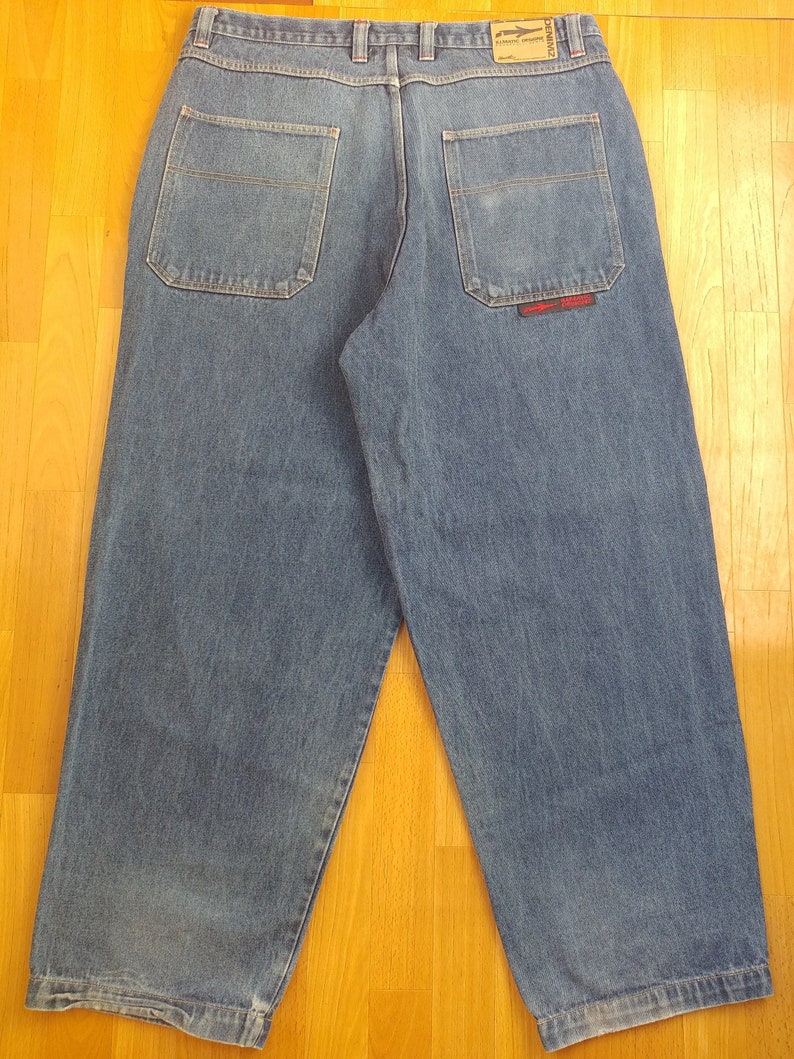 Nas Illmatic Designz Jeans Blue Vintage 
