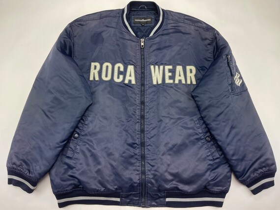 Rocawear Jacket Blue Vintage Roca Wear 90s Hip Hop Clothing