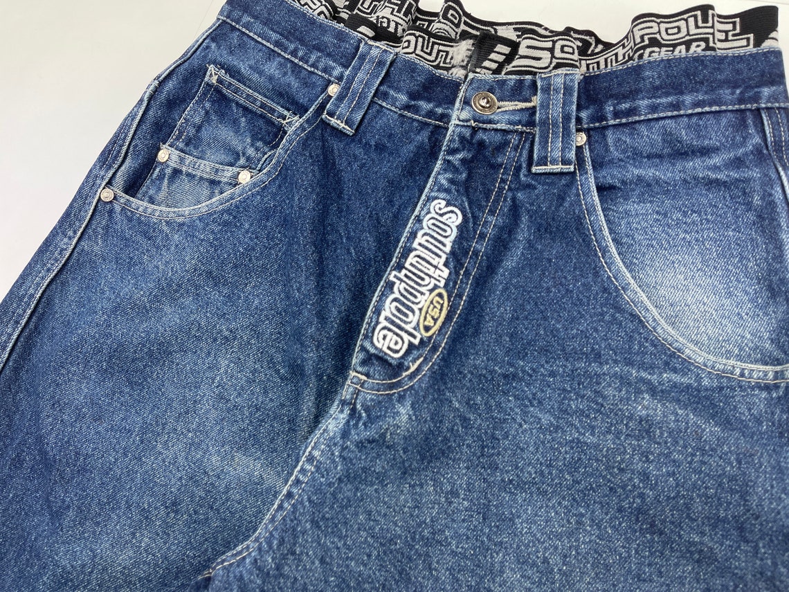 Southpole jeans vintage baggy jeans 90s hip hop clothing Etsy