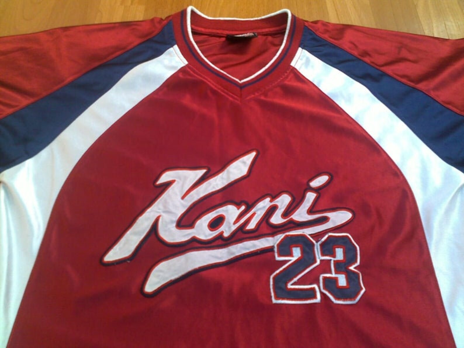 karl kani t shirt red