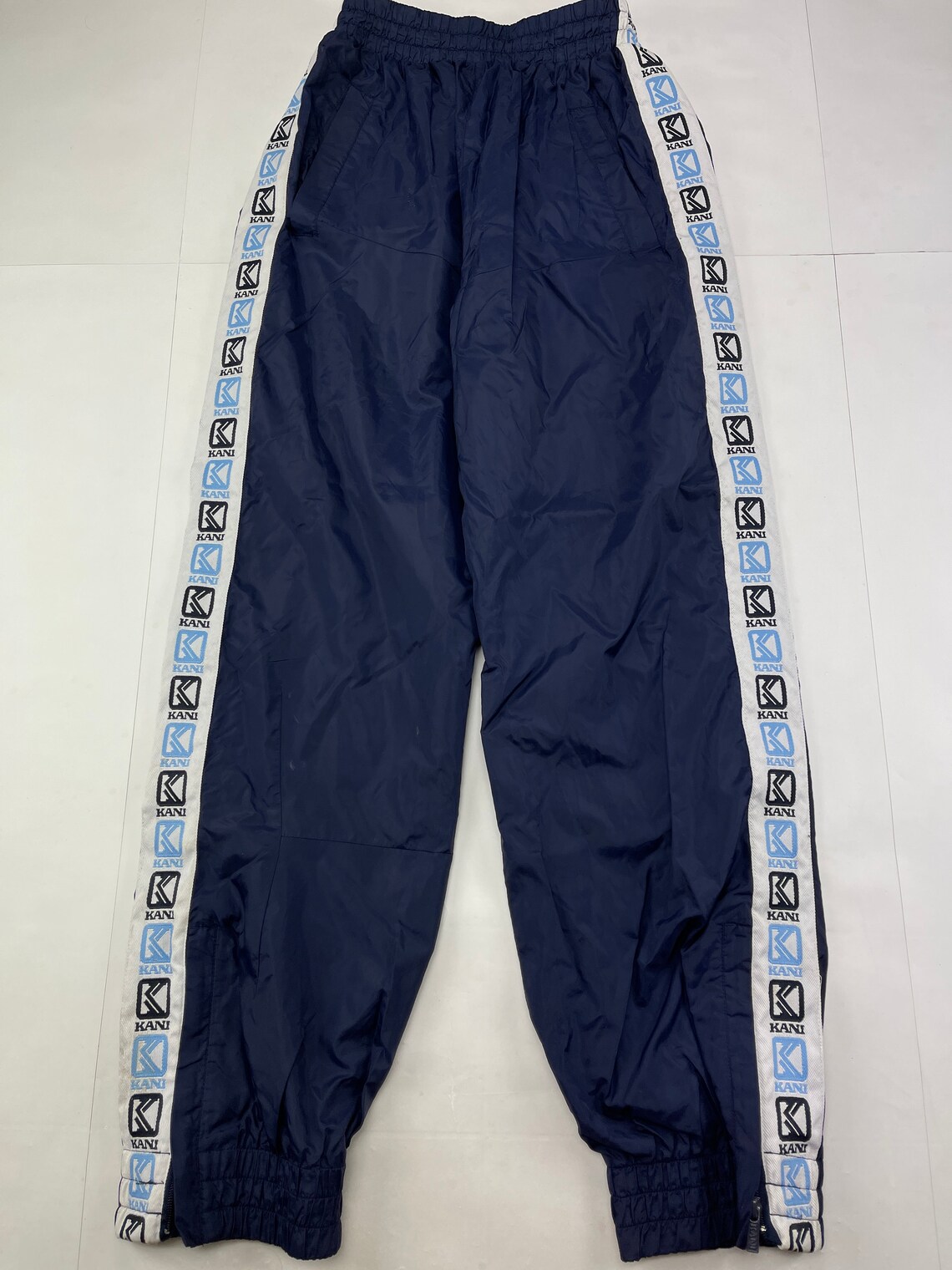 KARL KANI Pants Blue Baggy Kani Tracksuit Pants Loose 90s - Etsy