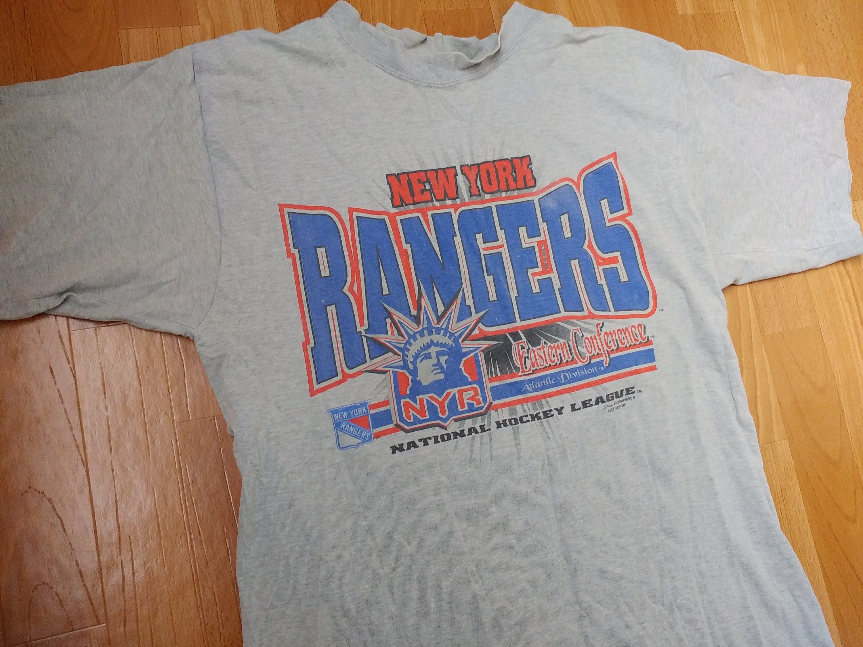 Vintage 90s New York Rangers NHL Starter Jersey - Size M
