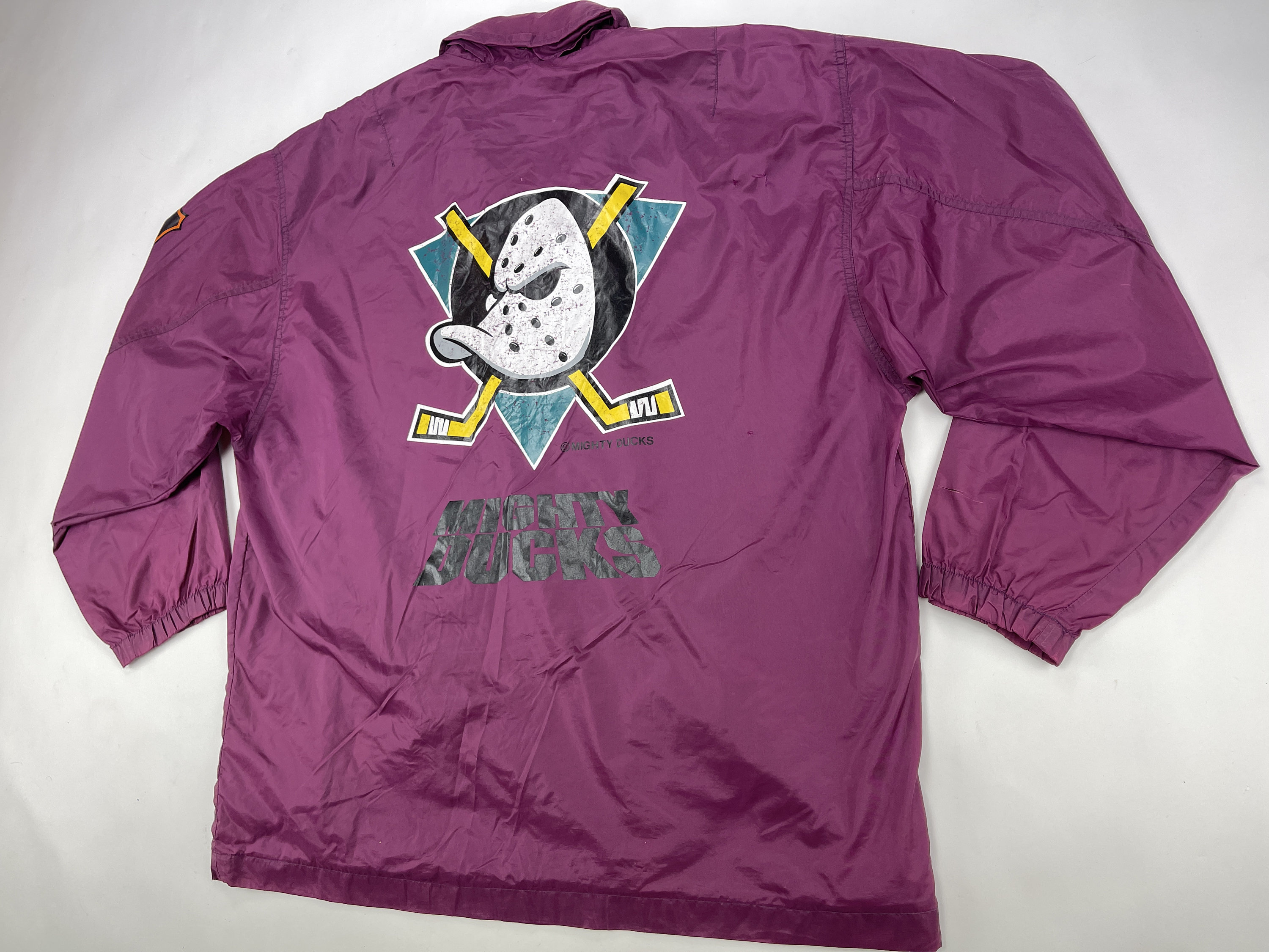 Gordon Bombay Ducks Jacket Varsity Letterman Costume Hockey 