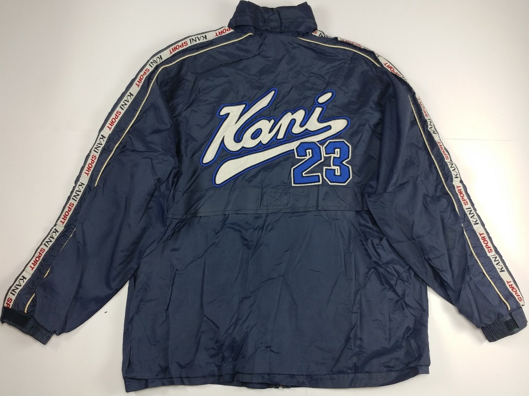 Karl Kani Jacket Blue Vintage Kani Windbreaker 90s Hip Hop - Etsy
