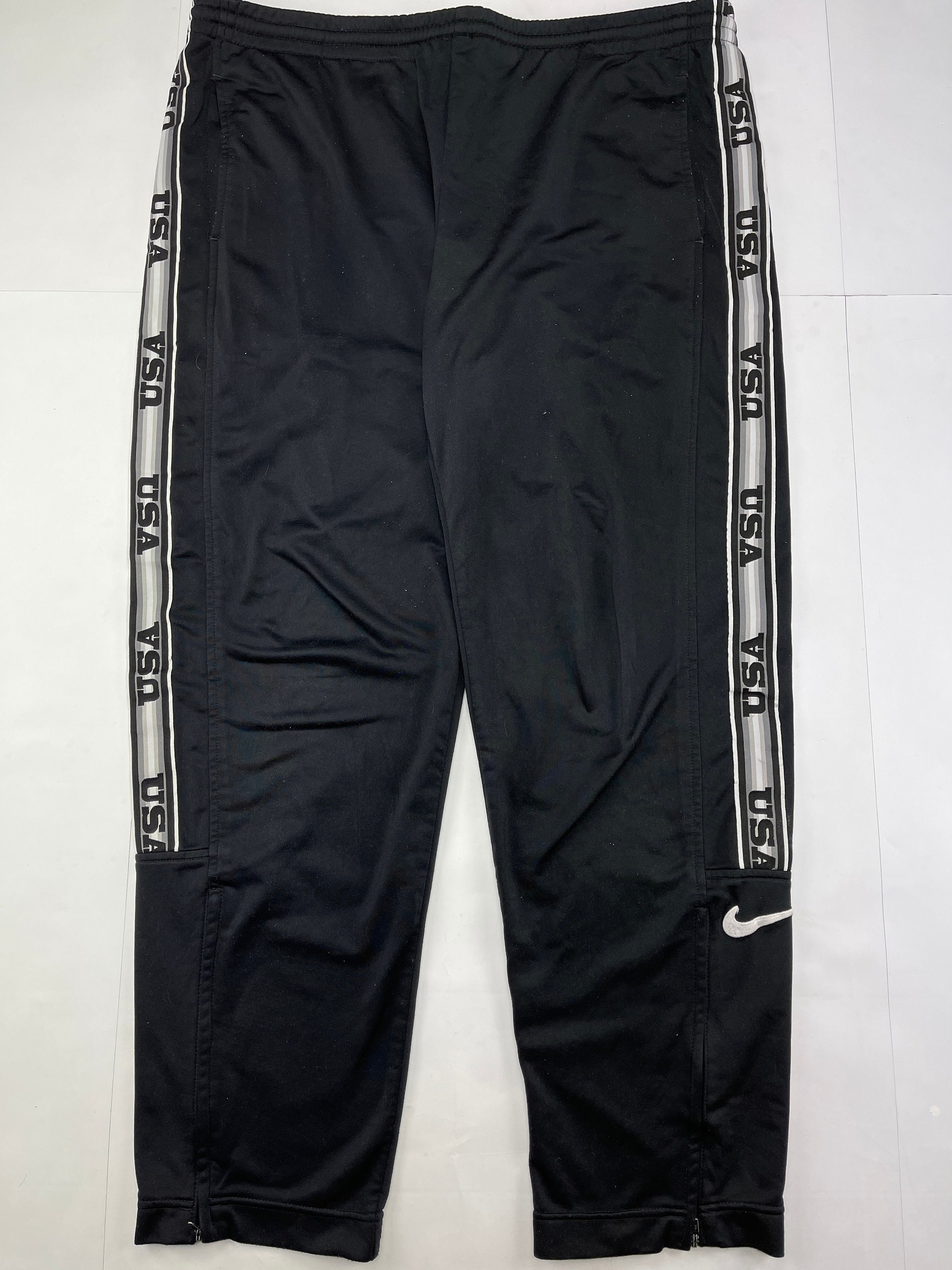 Nike Tracksuit Black Vintage Track Suit Jacket Pants 90s - Etsy UK