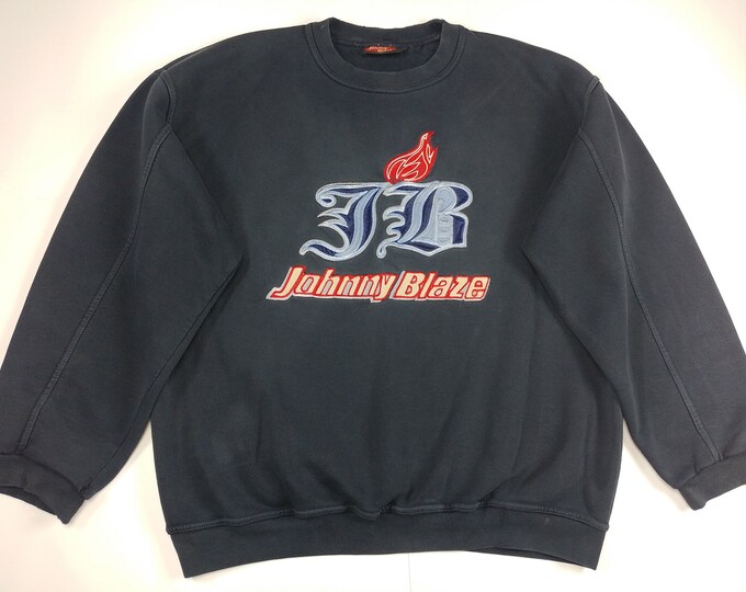 JOHNNY BLAZE Sweatshirt Official Wu Wear Jacket Method Man - Etsy